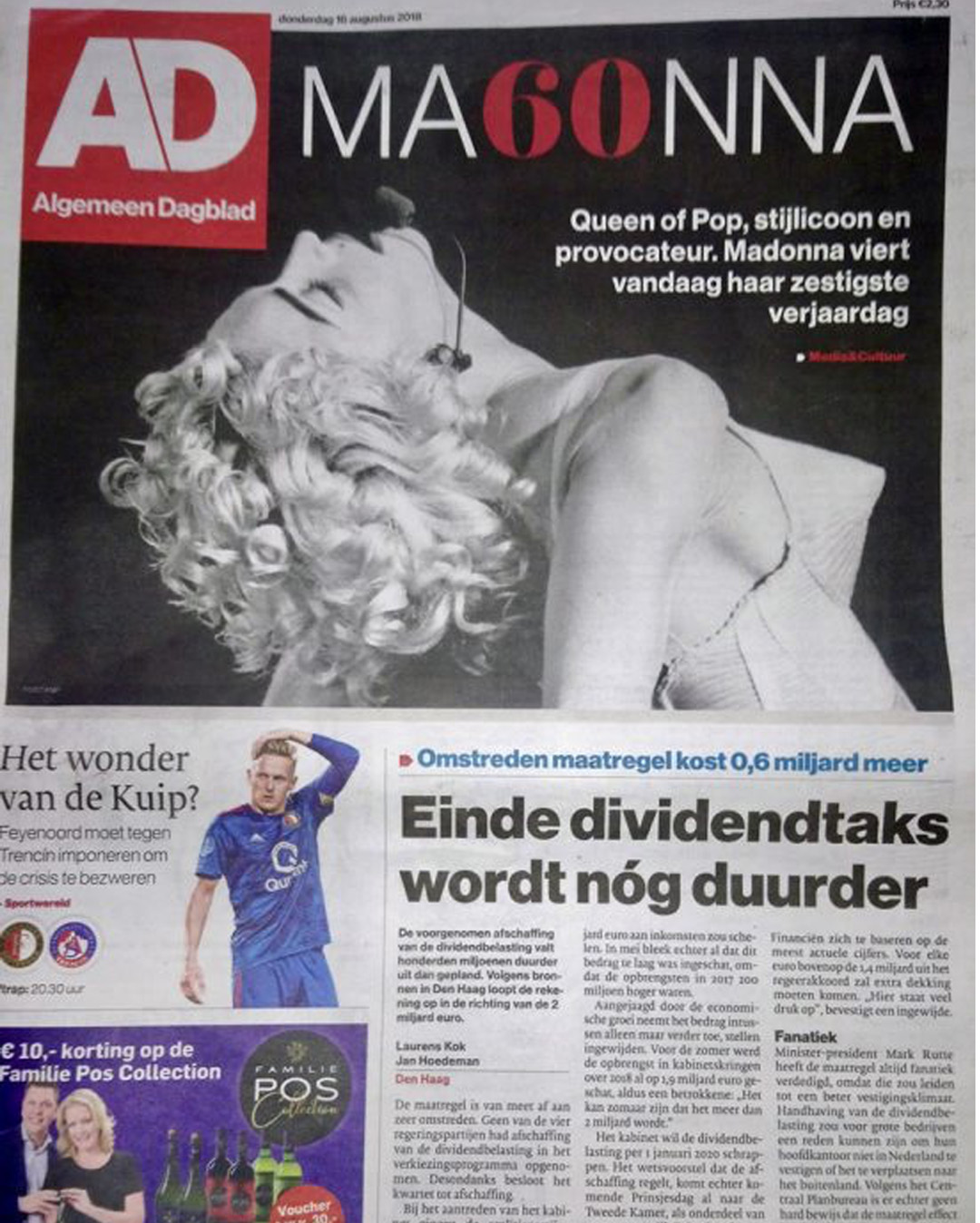 Algemeen Dagblad - Madonna- Carola Pavlik