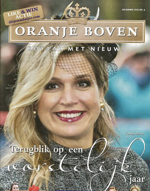 Oranje Boven - Maxima portret- interview Carola Pavlik