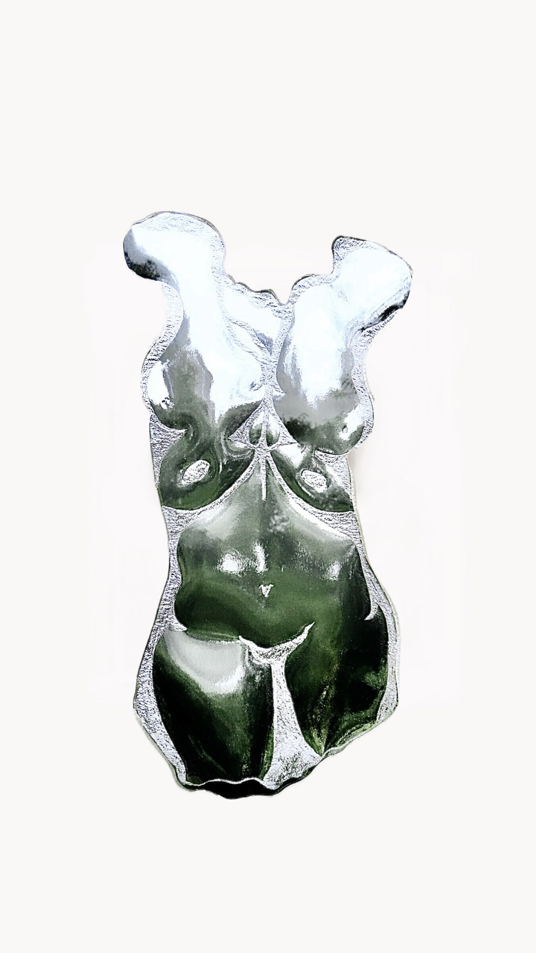 Bare- Silver Nude Collection- contemporary artist Carola Pavlik